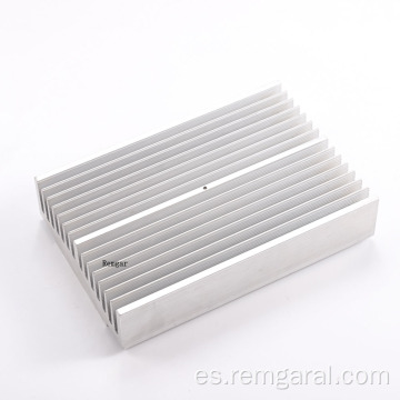 Perfil de aluminio de extrusión para disipador de calor